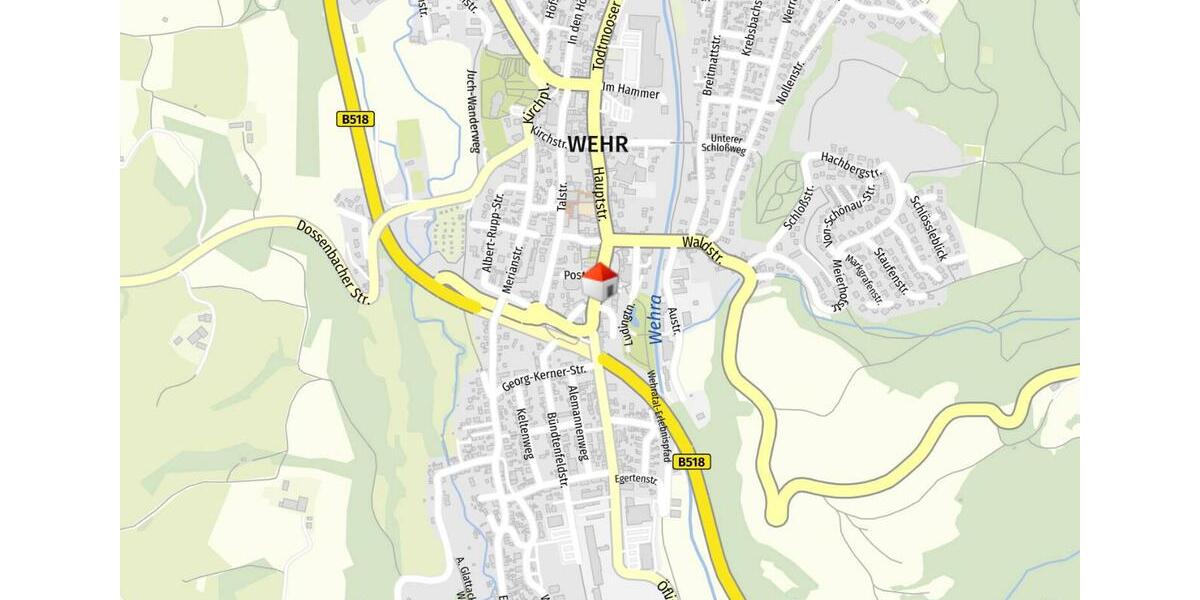 Etagenwohnung Wehr - 3 Zimmer, 83 m&sup2;, 830&euro; | Angebot:25985919