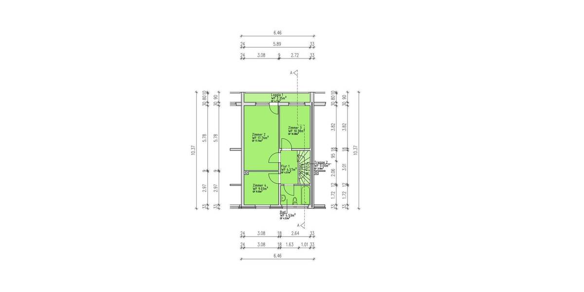Reihenmittelhaus Zeven - 4 Zimmer, 95 m&sup2;, 1.050&euro; | Angebot:26787570
