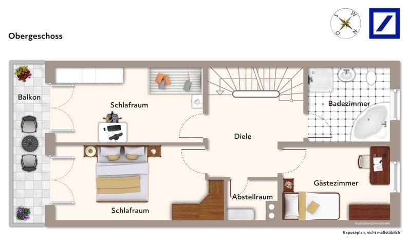 Reihenhaus Potsdam Berliner Vorstadt - 6 Zimmer, 195 m&sup2;, 3.705&euro; | Angebot:26455873