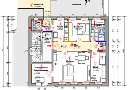 Wohnung Zschopau - 4 Zimmer, 93 m&sup2;, 970&euro; | Angebot:24748771