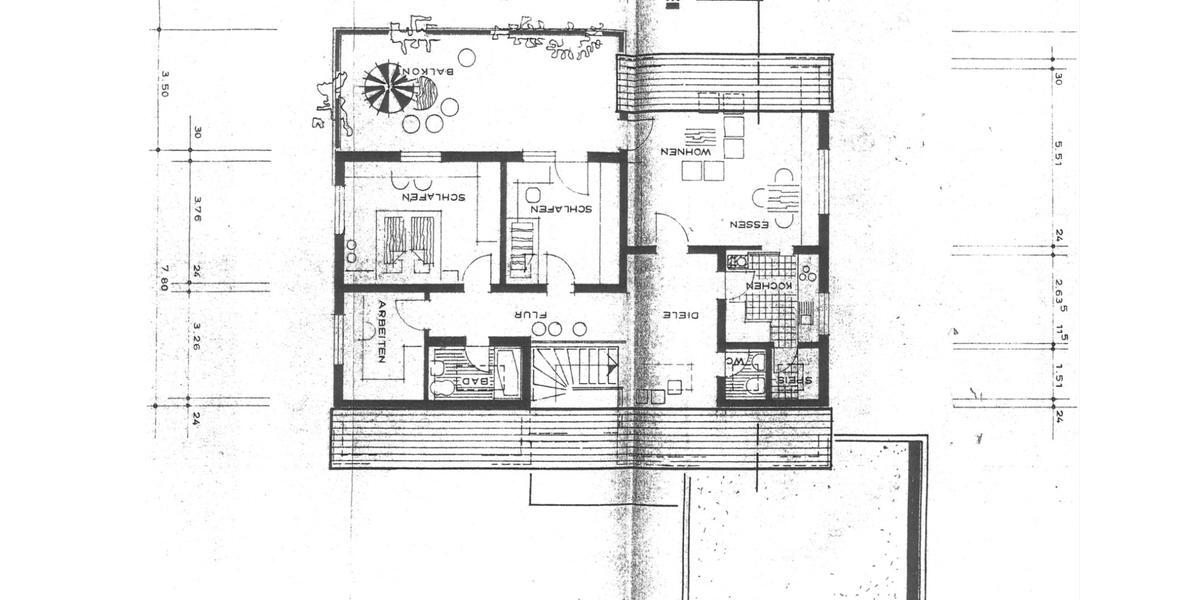 Dachgeschoßwohnung Laupheim - 4.5 Zimmer, 106 m&sup2;, 1.300&euro; | Angebot:24355904