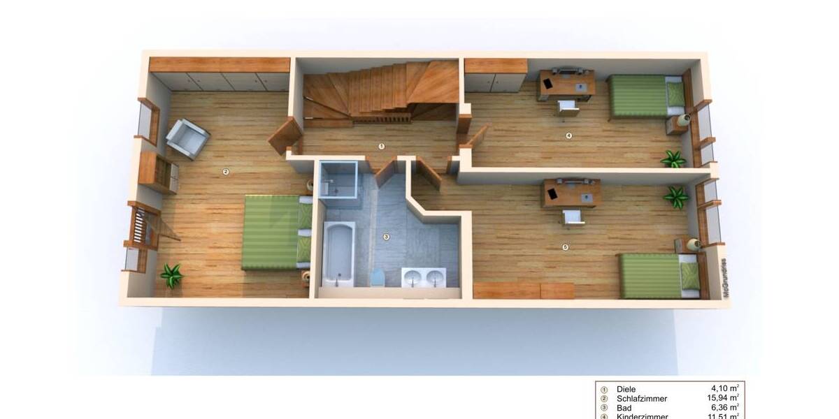 Reihenmittelhaus Laatzen Rethen - 6 Zimmer, 150 m&sup2;, 1.550&euro; | Angebot:26797214