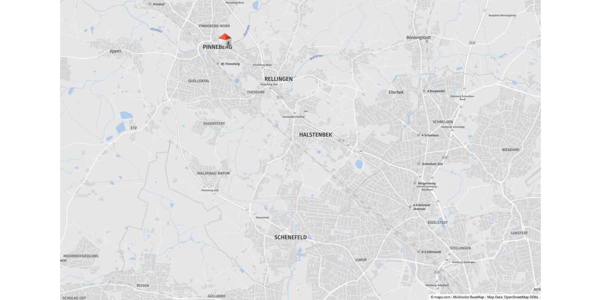 Etagenwohnung Pinneberg - 1 Zimmer, 47 m&sup2;, 734&euro; | Angebot:24675886