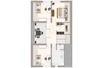 Traumhafte 4-Zimmer-DG-Maisonettewohnung mit Dachterrasse in Forchheim zimmer