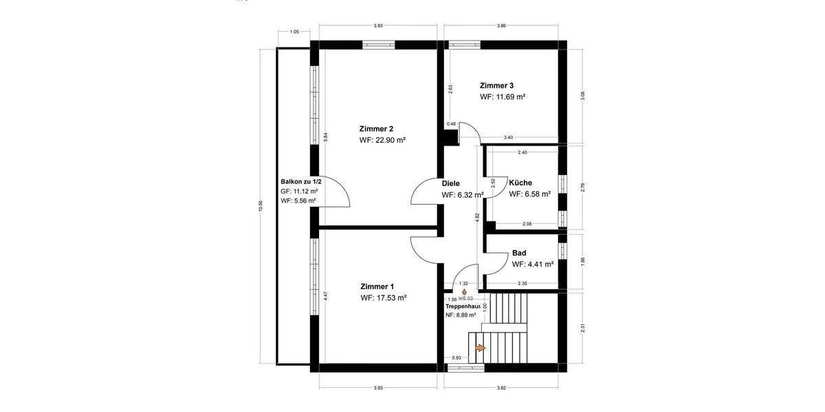 Wohnen auf Zeit Ottobrunn - 1 Zimmer, 23 m&sup2;, 820&euro; | Angebot:26560883
