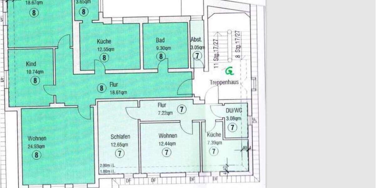 geräumige 3 Zi.-Wohnung inkl. Einbauküche in Pößnecker Stadtvilla 3 zimmer