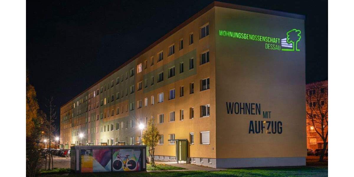 Etagenwohnung Dessau-Roßlau Süd - 3 Zimmer, 56 m&sup2;, 375&euro; | Angebot:25895800