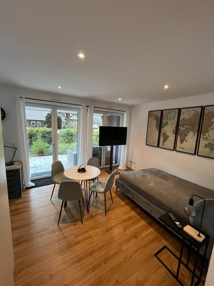 Möblierte 1-Zimmer-Wohnung mit Garten in Münster (Mauritz-Mitte)