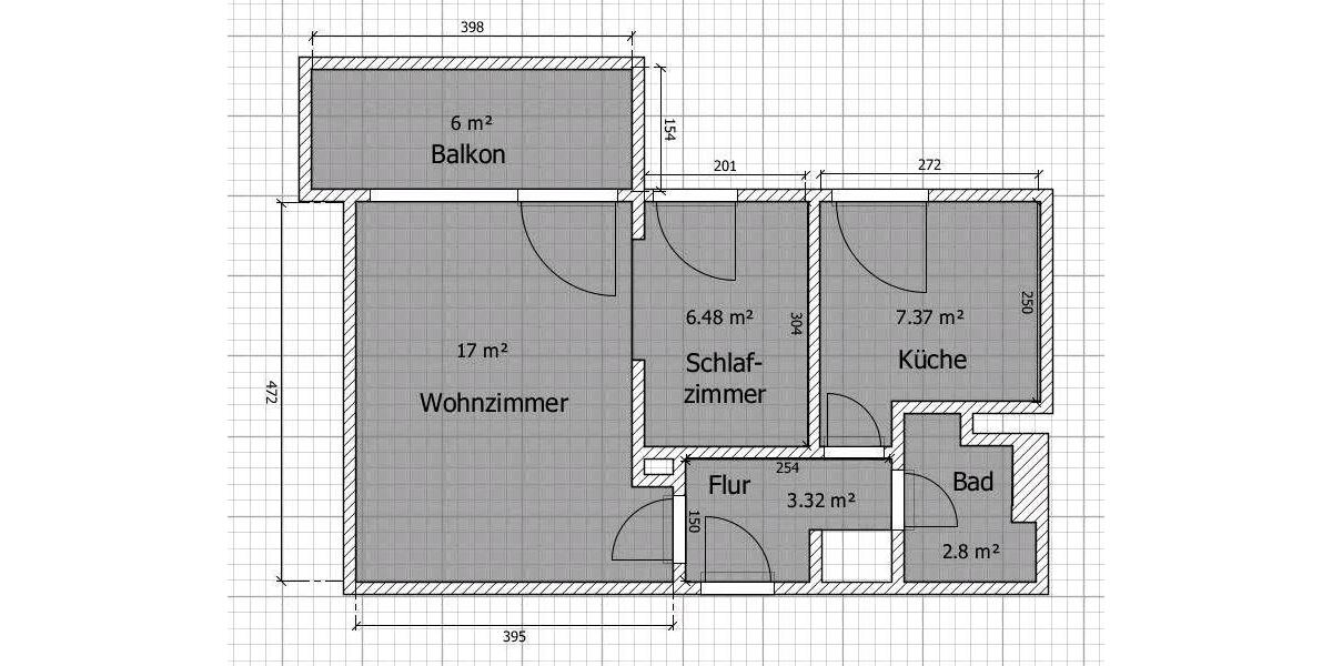 Etagenwohnung Eschborn - 1.5 Zimmer, 39 m&sup2;, 805&euro; | Angebot:25934576