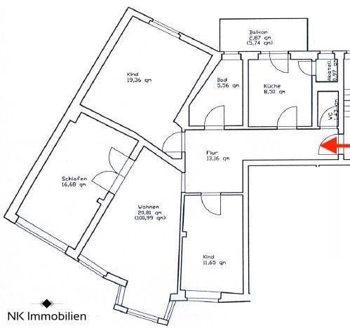 ++ charmante 4-Raum-Wohnung mit Balkon - nahe dem Zwickauer Zentrum, top angebunden ++ 4 zimmer