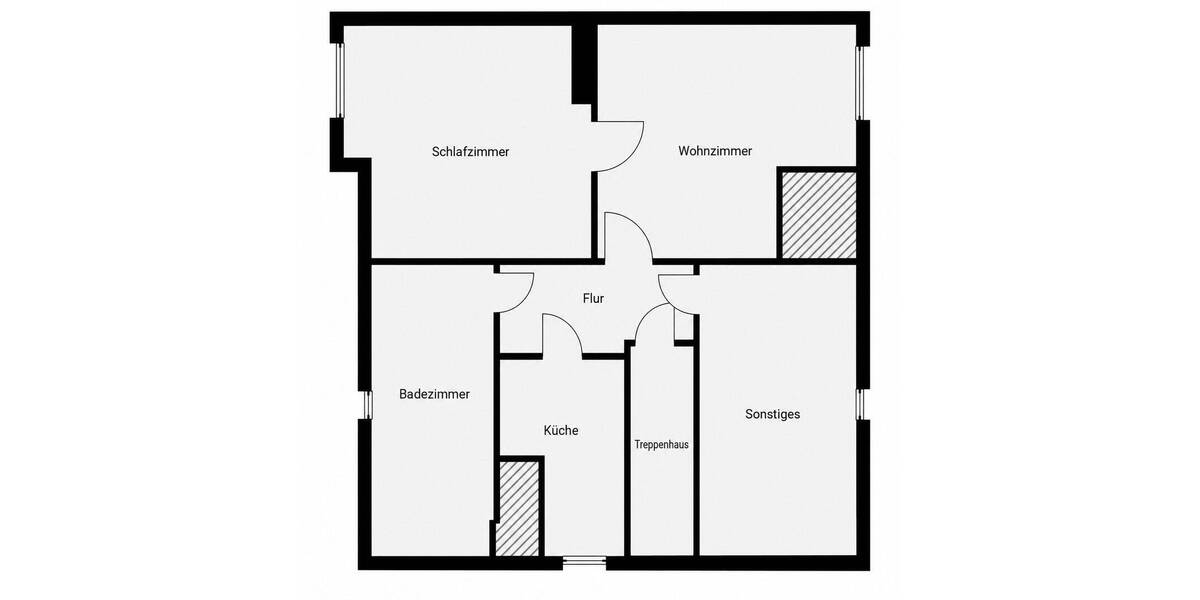 Etagenwohnung Eberswalde - 2 Zimmer, 51 m&sup2;, 590&euro; | Angebot:26808536