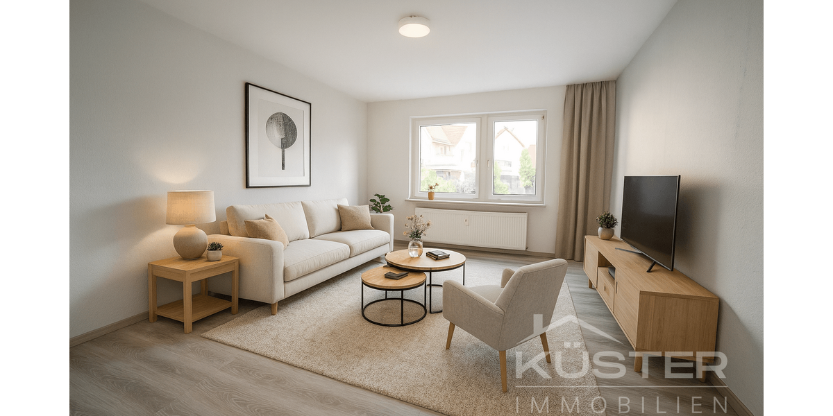 Etagenwohnung Bad Nenndorf - 2 Zimmer, 72 m&sup2;, 576&euro; | Angebot:26638347