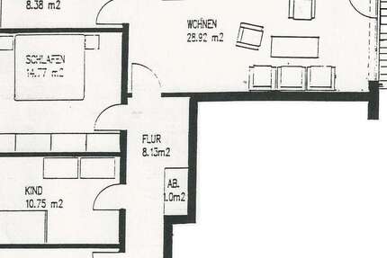 Wohnung Waldheim Schönberg - 3 Zimmer, 80 m&sup2;, 475&euro; | Angebot:26392543
