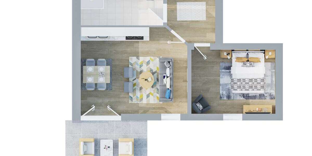 Etagenwohnung Scharbeutz - 2 Zimmer, 45 m&sup2;, 950&euro; | Angebot:26151826