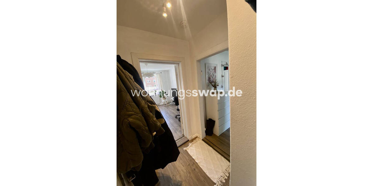 Etagenwohnung Kiel Wik - 2 Zimmer, 43 m&sup2;, 420&euro; | Angebot:25978960