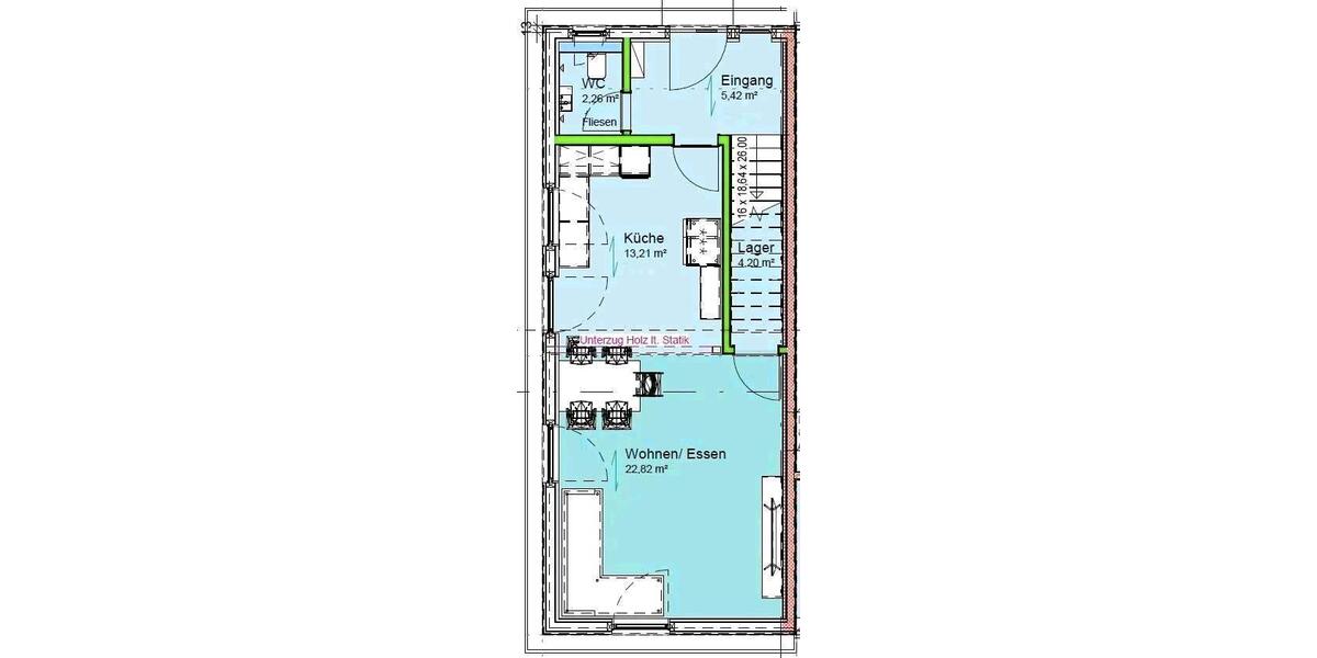 Etagenwohnung Oberhausen - 3 Zimmer, 91 m&sup2;, 1.200&euro; | Angebot:26611683