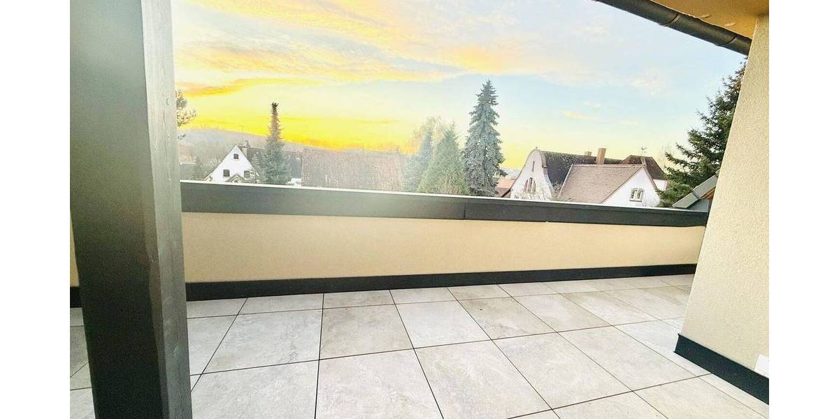 Moderne 3-Zimmerwohnung mit Dachloggia Erstbezug nach Sanierung Einbauküche 3 zimmer