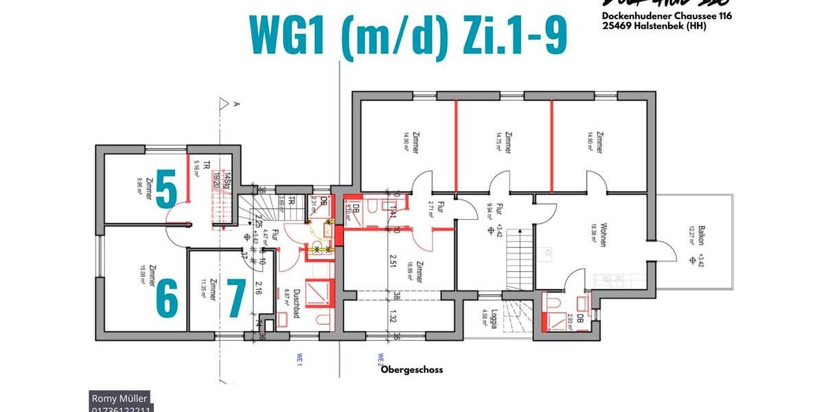 Wohnen auf Zeit Halstenbek - 1 Zimmer, 12 m&sup2;, 400&euro; | Angebot:26481987