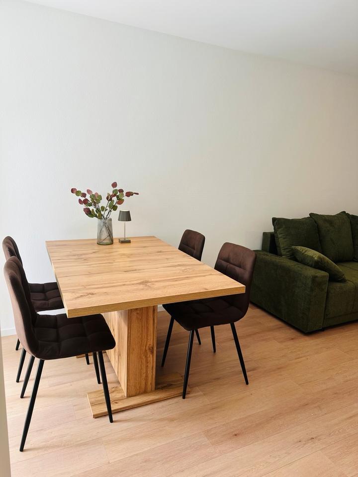 Schöne 2-ZKB Wohnung mit Garten, saniert, möbliert