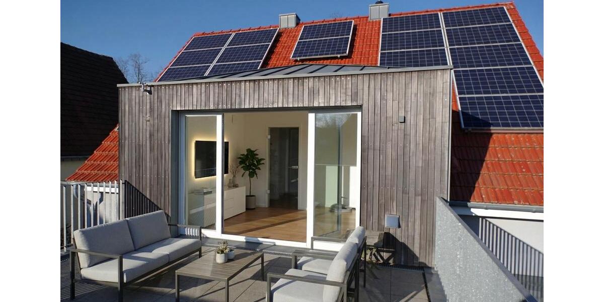 67 m² Dachgeschosswohnung mit riesiger Dachterrasse in Borken 2 zimmer