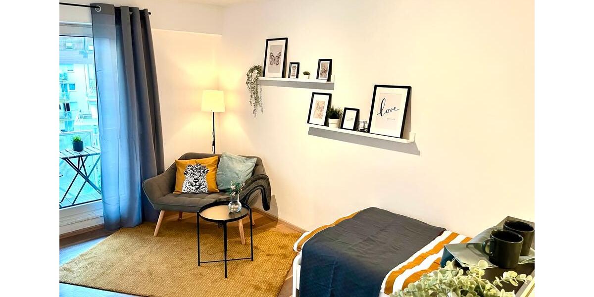 Etagenwohnung Karlsruhe Südstadt - 1 Zimmer, 25 m&sup2;, 790&euro; | Angebot:26691639