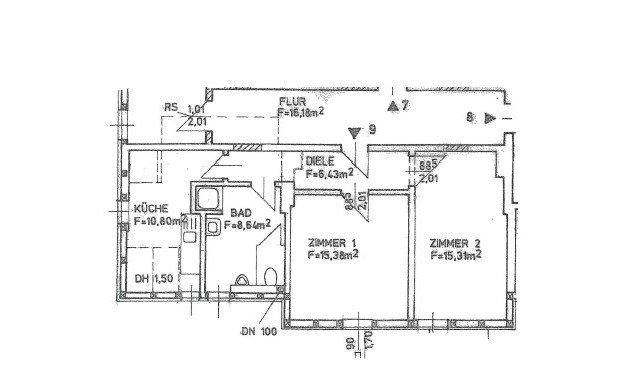 Etagenwohnung Wernigerode - 1 Zimmer, 28 m&sup2;, 280&euro; | Angebot:26004742