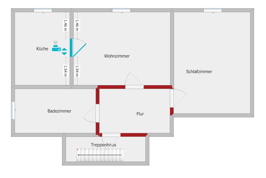 Etagenwohnung Hann. Münden - 2 Zimmer, 88 m&sup2;, 528&euro; | Angebot:26675204
