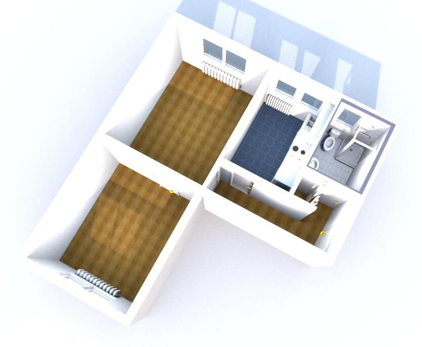 2-Zimmer-Wohnung im Stadtzentrum von Kassel