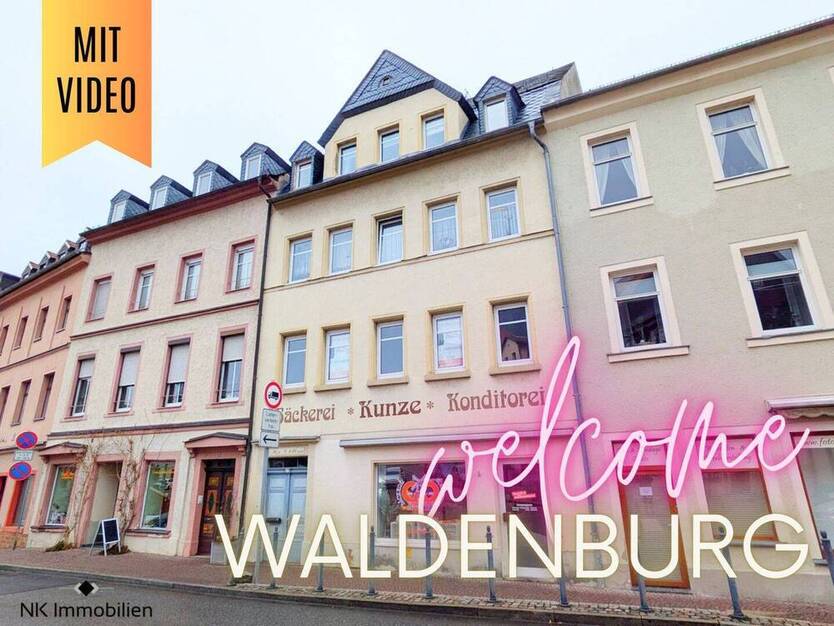 ++ wunderschöne 3-Raum Wohnung auf dem Waldenburger Markt - Ihr neues Zuhause wartet auf Sie ++