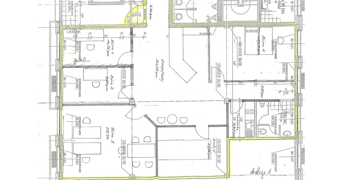 MEHRERE GEWERBEEINHEITEN ANZUBIETEN zimmer