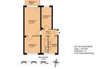 Etagenwohnung Neubrandenburg Südstadt - 3 Zimmer, 59 m&sup2;, 400&euro; | Angebot:24910062
