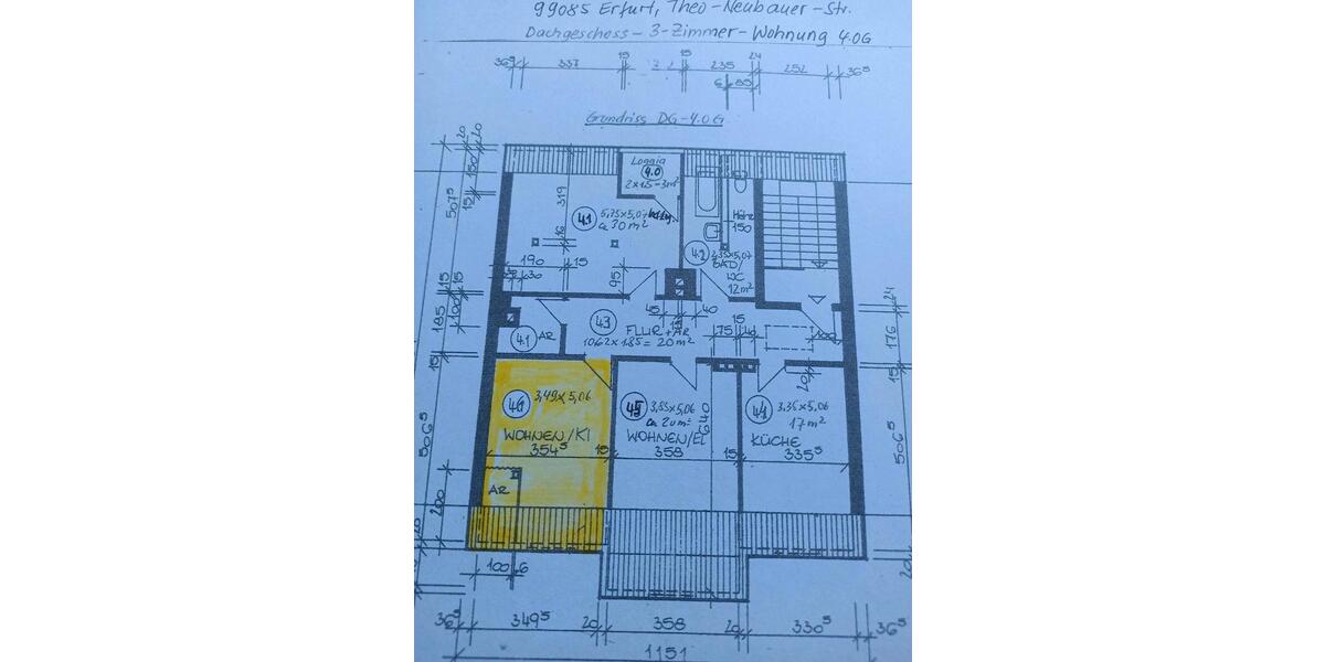 WG-ZIMMER, Erfurt Theo-Neubauer-Str. ab sofort für € 425.0 zvm. 1 zimmer