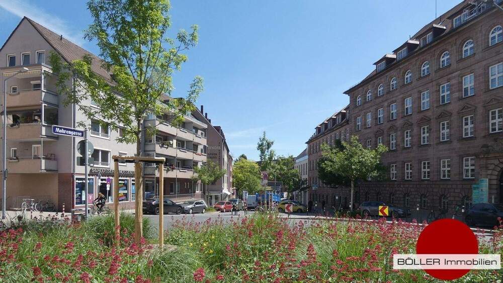 Etagenwohnung Nürnberg Lorenz - 3 Zimmer, 57 m&sup2;, 720&euro; | Angebot:25043187