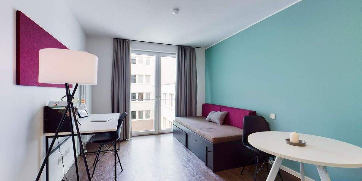 DIE ZIMMEREI | Möbliertes 1-Zimmer-Apartment in Mitte - ideal für Praktikant:innen | Large Bude 1 zimmer