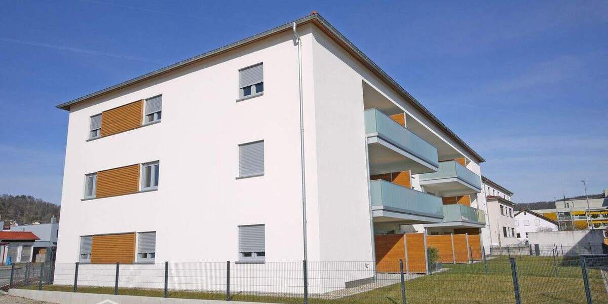 7-TÄLER-WOHNEN-Dietfurt: Neubau 3-Zimmer-Erdgeschoss-Wohnung mit Aufzug u. Tiefgarage 3 zimmer