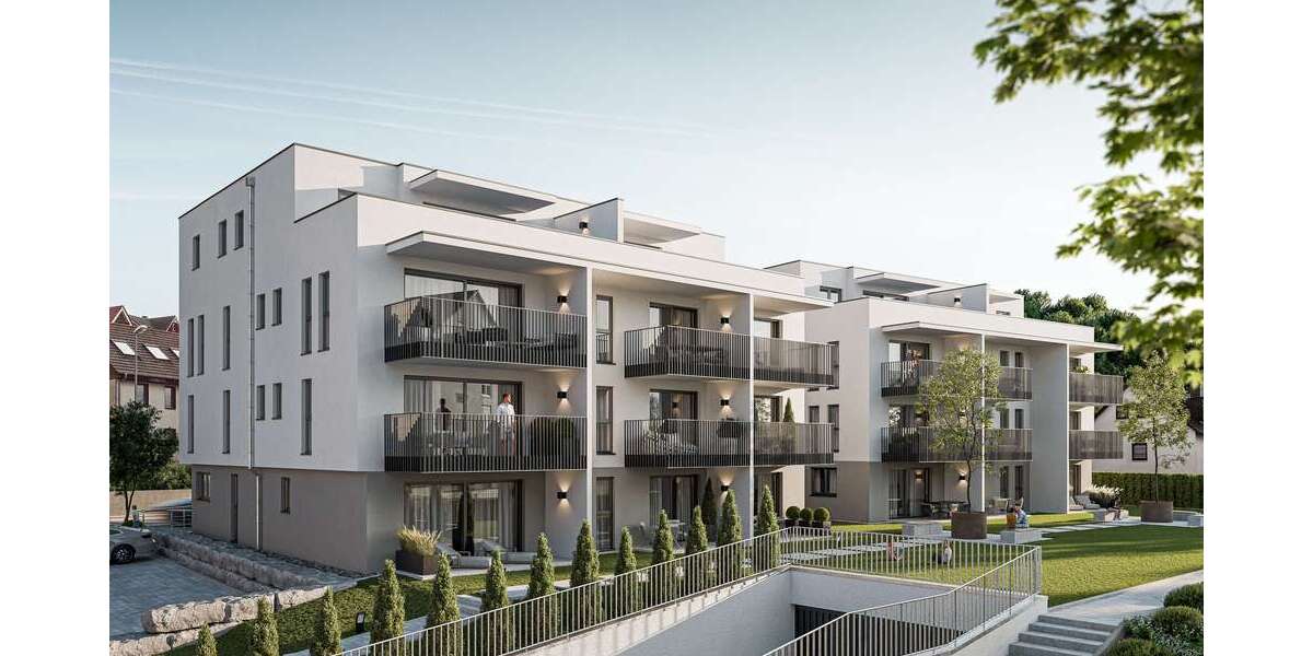 Etagenwohnung Heidenheim Mergelstetten - 3 Zimmer, 80 m&sup2;, 1.045&euro; | Angebot:26007957