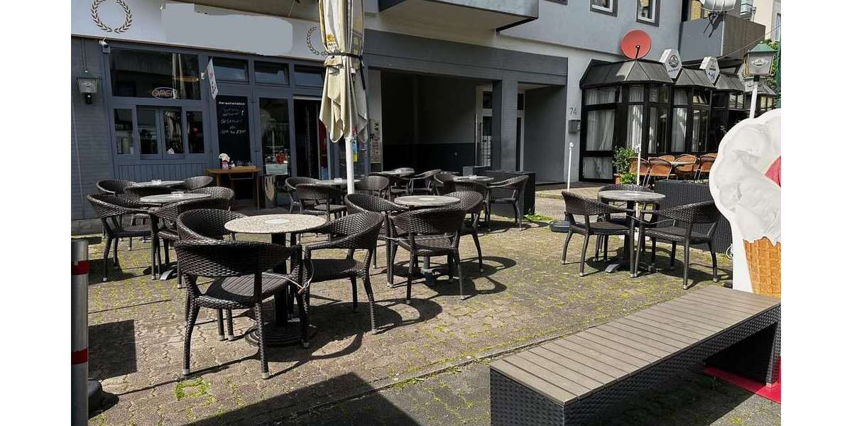 Eiscafé mit großer Terrasse in guter Lage zimmer