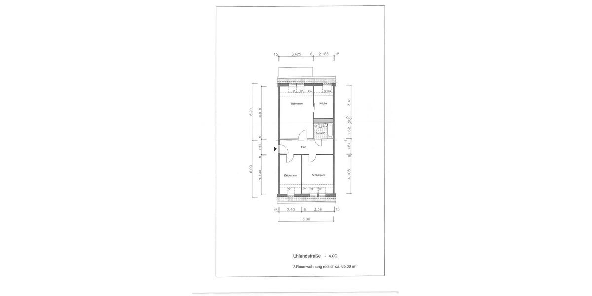 Dachgeschoßwohnung Gera - 3 Zimmer, 65 m&sup2;, 380&euro; | Angebot:26351072