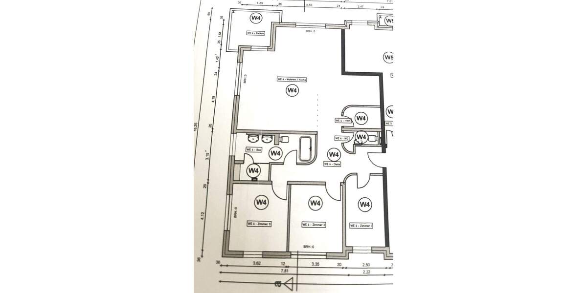 Gehobene 4 Zimmer Wohnung mit erstklassiger Ausstattung und großzügigem Balkon ! 4 zimmer