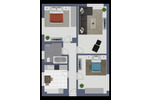 Etagenwohnung Lutherstadt Wittenberg Piesteritz - 3 Zimmer, 72 m&sup2;, 549&euro; | Angebot:26189647