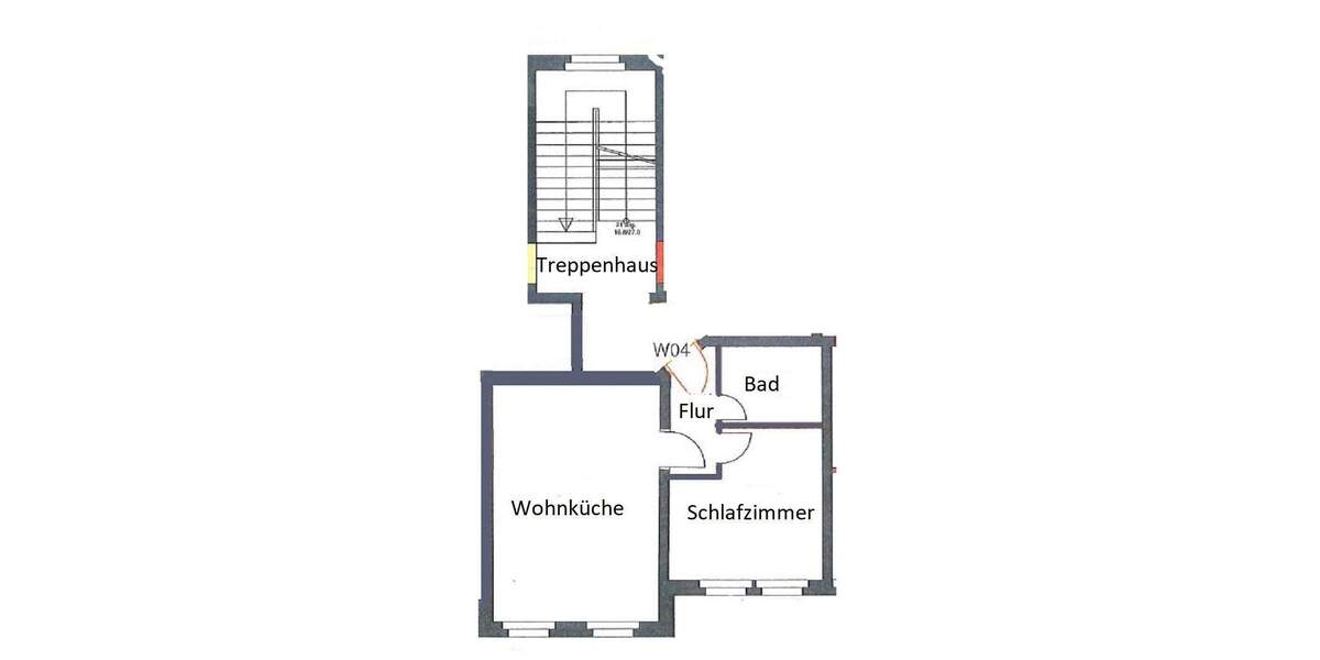 Etagenwohnung Torgau - 2 Zimmer, 47 m&sup2;, 335&euro; | Angebot:24736019