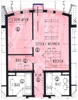 Etagenwohnung Lorch - 2 Zimmer, 43 m&sup2;, 480&euro; | Angebot:26183226