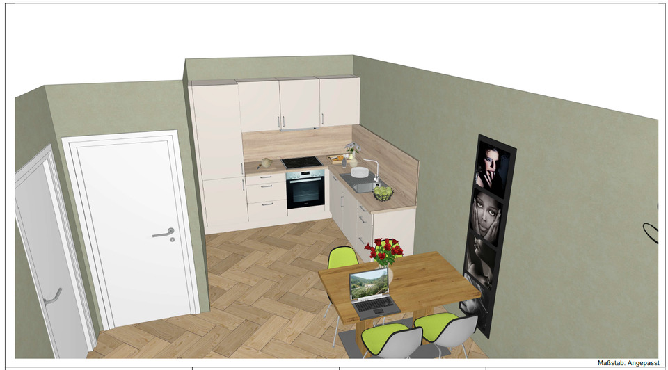 Etagenwohnung Bad Bentheim - 2 Zimmer, 60 m&sup2;, 765&euro; | Angebot:26561470