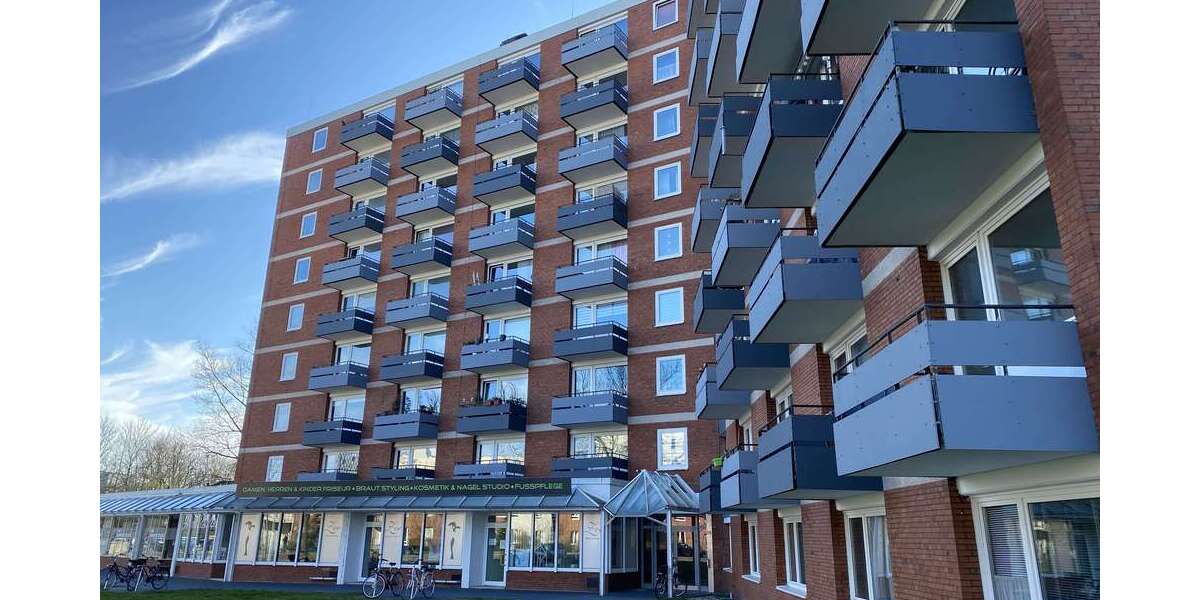 Etagenwohnung Neumünster Innenstadt - 2 Zimmer, 37 m&sup2;, 395&euro; | Angebot:26092893