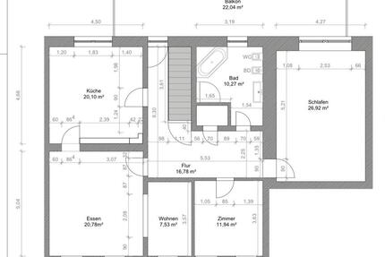 Wohnung Auerbach in der Oberpfalz - 3 Zimmer, 130 m&sup2;, 900&euro; | Angebot:26499820
