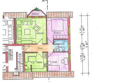 Wohnung Papenburg - 3 Zimmer, 65 m&sup2;, 455&euro; | Angebot:26000005