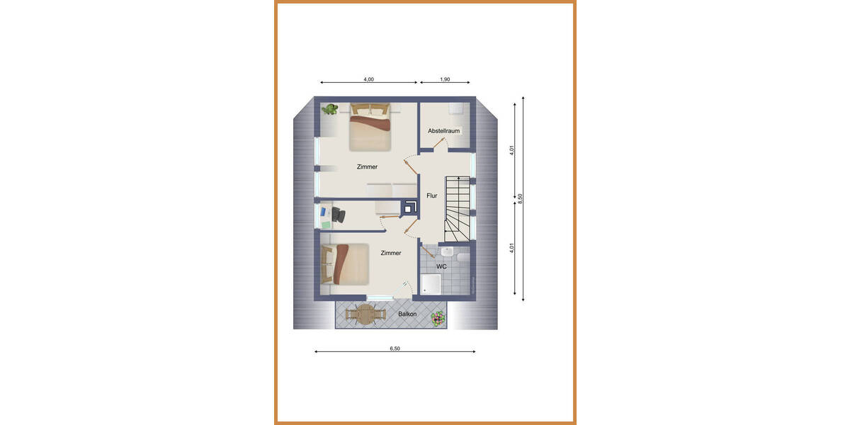Doppelhaushälfte Zell am Harmersbach Unterharmersbach - 4 Zimmer, 78 m&sup2;, 750&euro; | Angebot:26752437