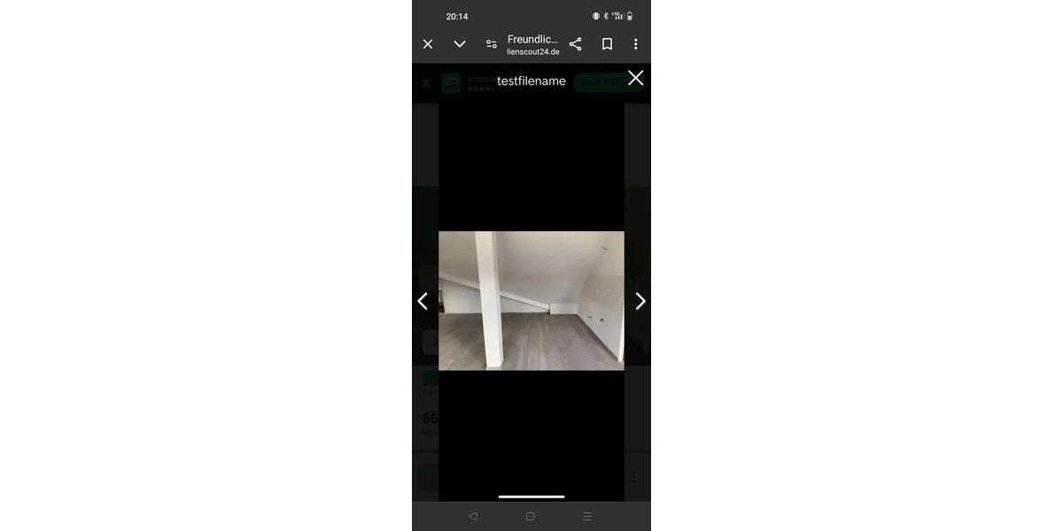 Dachgeschoßwohnung Oestrich-Winkel Winkel - 2 Zimmer, 60 m&sup2;, 860&euro; | Angebot:24804618