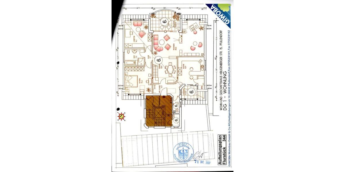 Maisonettenwohnung Pfullendorf - 5 Zimmer, 160 m&sup2;, 1.400&euro; | Angebot:26086894