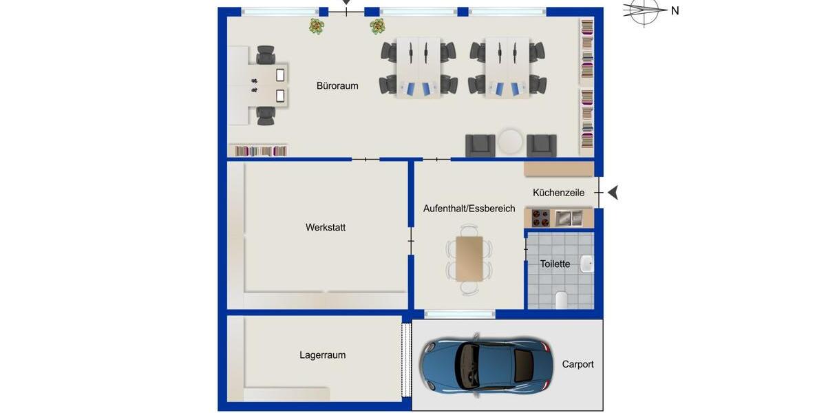 Gewerbeobjekt Biedenkopf - 1.000&euro; | Angebot:26097787